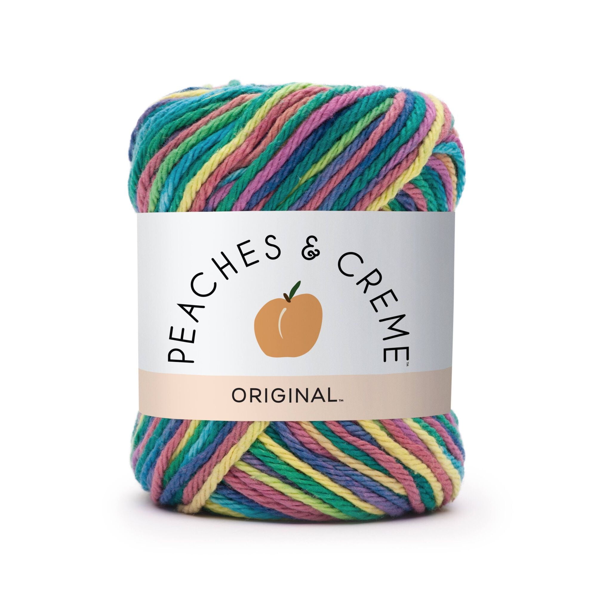Peaches & Creme Ombre 4 Medium Cotton Yarn, Fleur De Lavandra 2oz/56.7g, 95 Yards