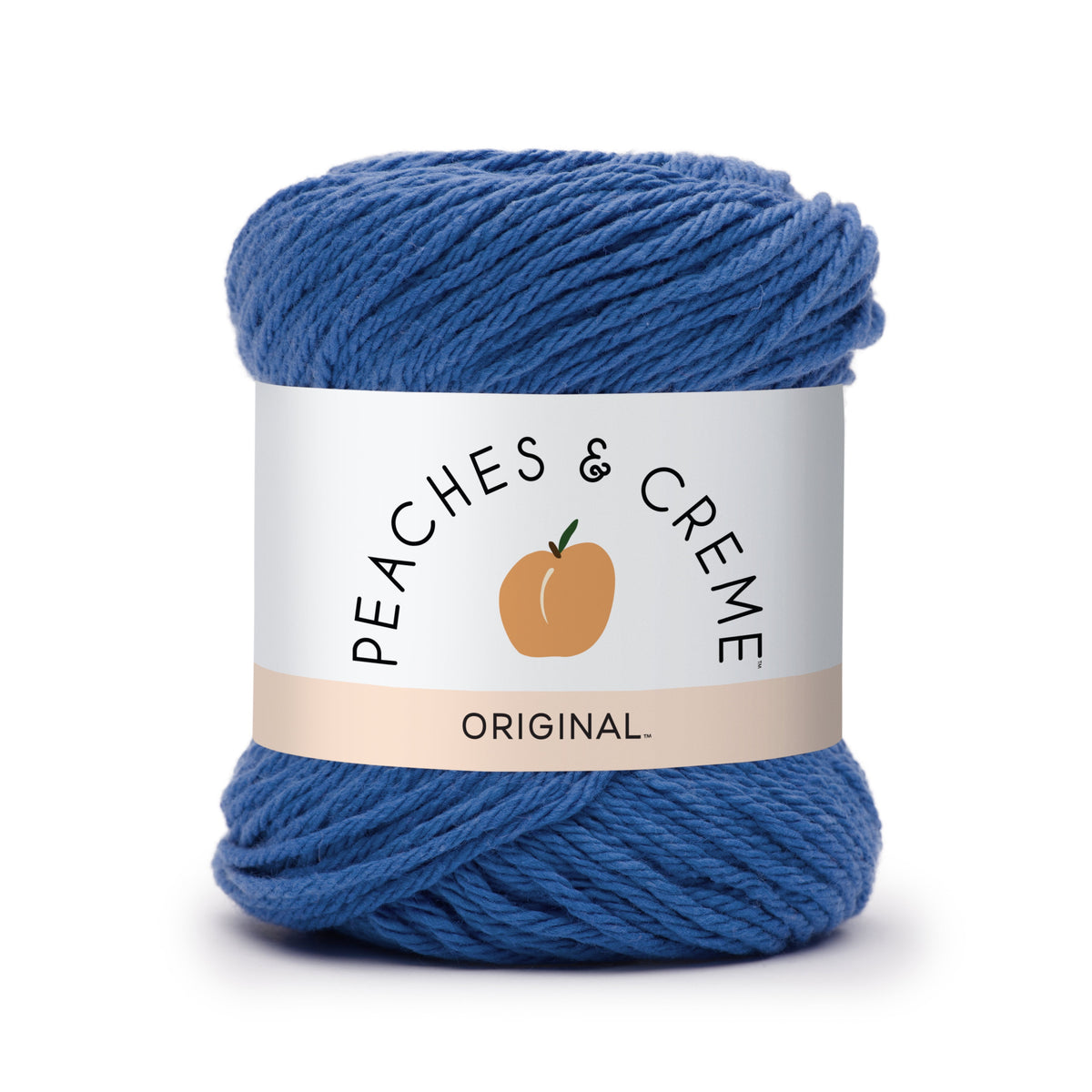 (3 pack) Peaches & Creme Solid 4 Medium Cotton Yarn, Ecru 2.5oz/70.9g, 120 Yards