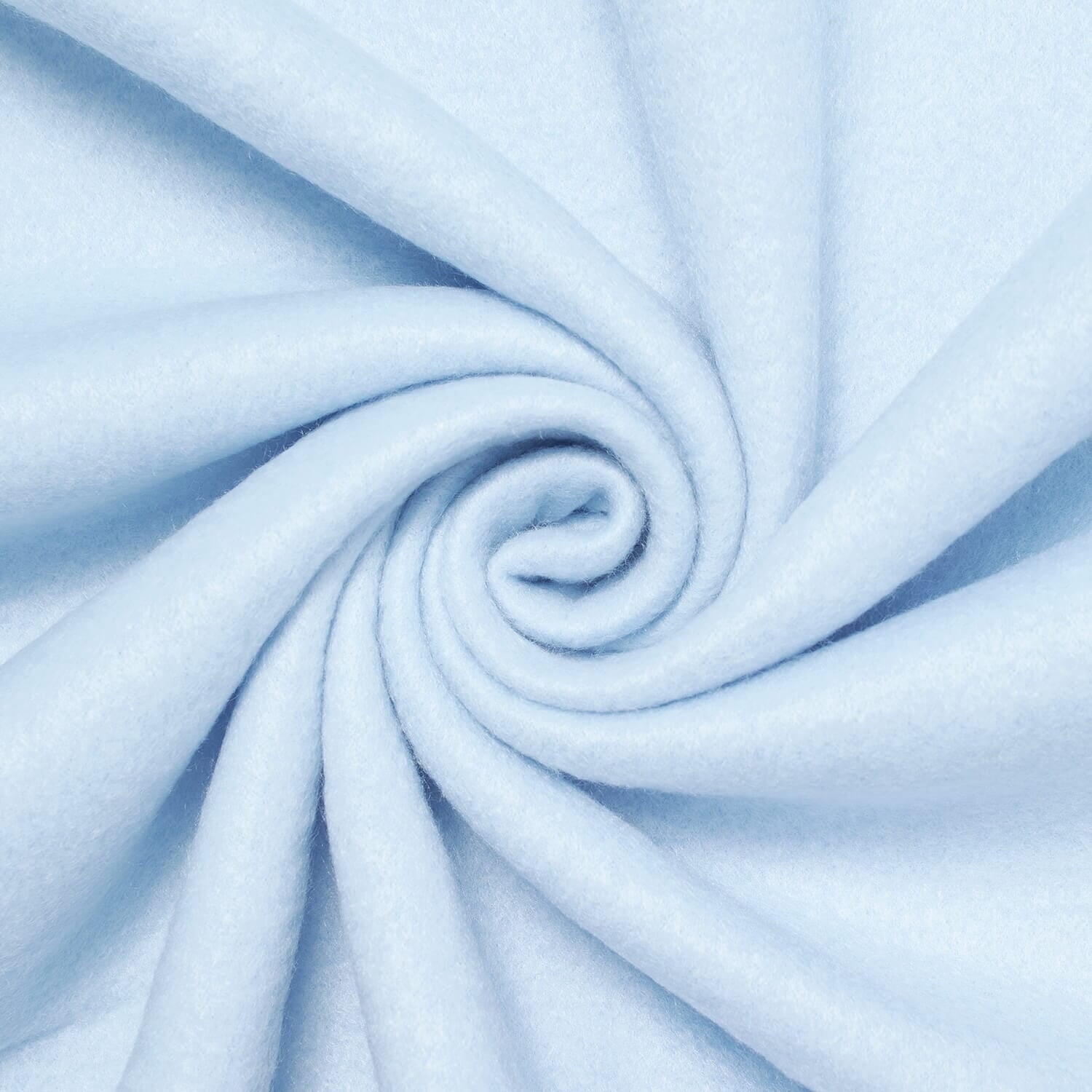 Polar Fleece 60" Soft Anti-Pill Polyester Flannel Fabric by the Yard – For Blankets, Jackets, Hats, Crafts & Sewing Projects (White, 1 Yard)
