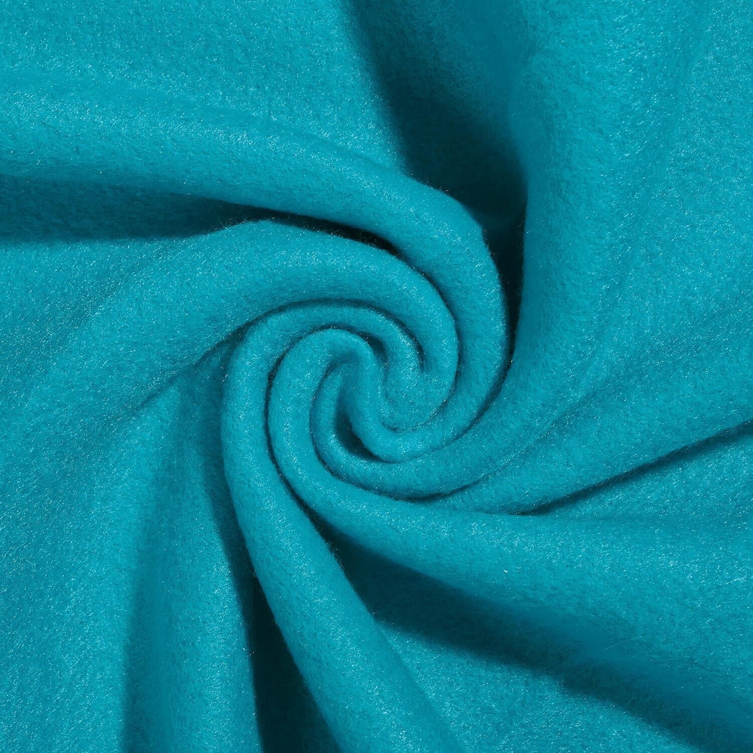Polar Fleece 60" Soft Anti-Pill Polyester Flannel Fabric by the Yard – For Blankets, Jackets, Hats, Crafts & Sewing Projects (White, 1 Yard)