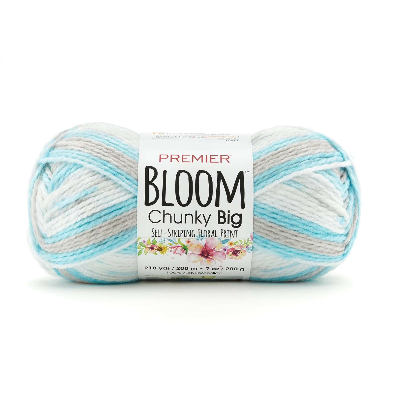 Premier Yarns - Bloom Chunky Big Yarn - Snapdragon - 7oz 218yds - 5 Bulky Weight - Acrylic