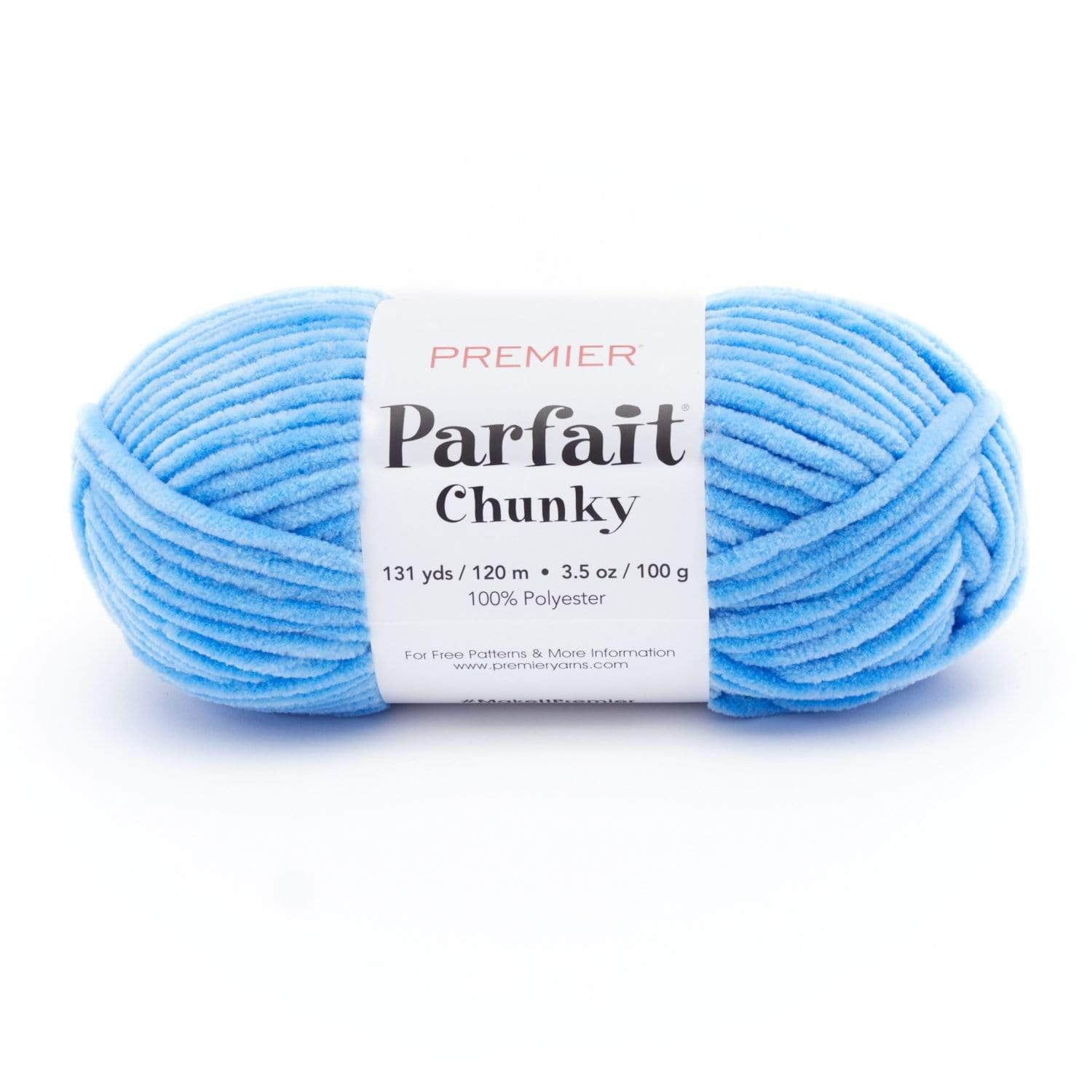 Premier Yarns - Parfait Chunky - 3.5oz 131yds - Super Bulky 6 Weight - Polyester Chenille