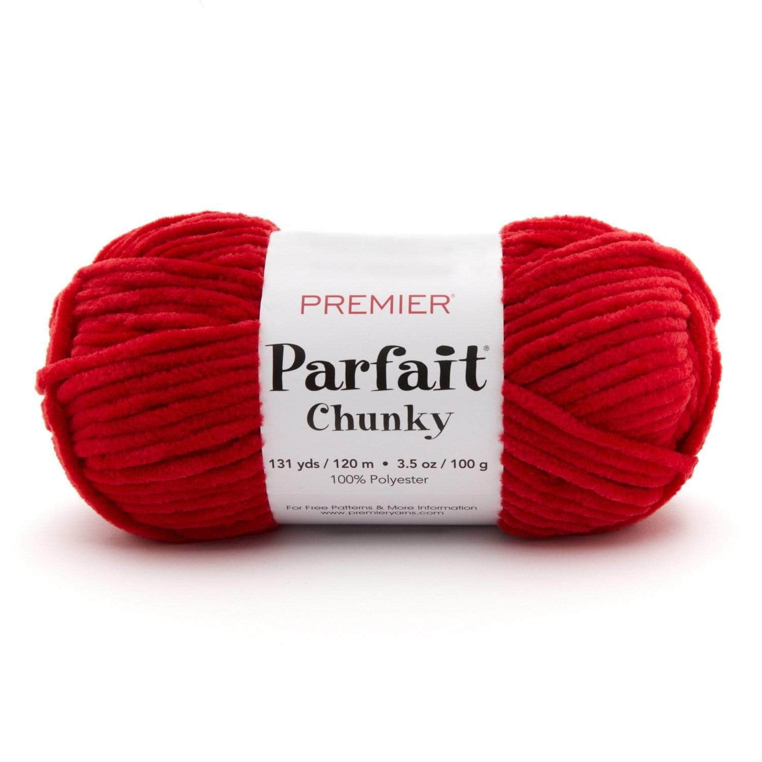 Premier Yarns - Parfait Chunky - 3.5oz 131yds - Super Bulky 6 Weight - Polyester Chenille