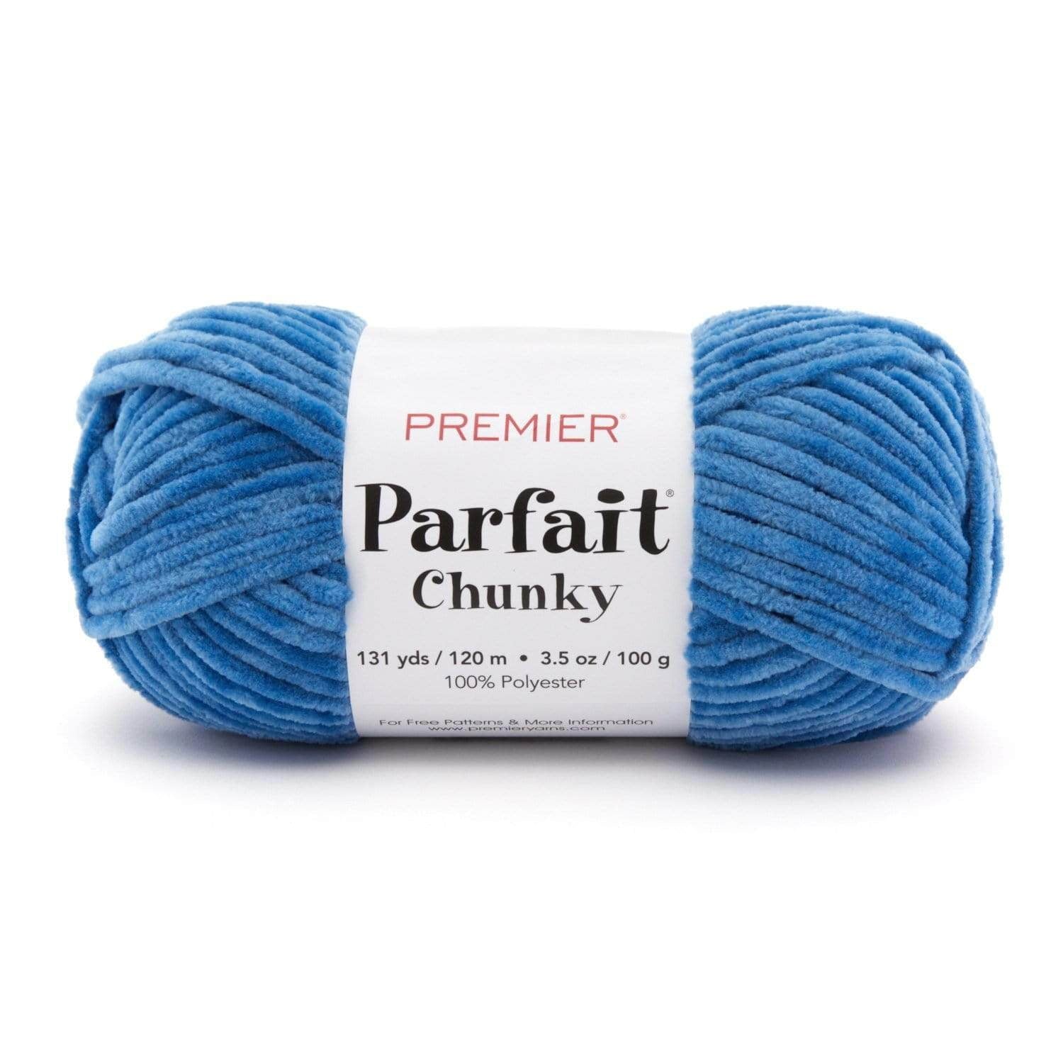 Premier Yarns - Parfait Chunky - 3.5oz 131yds - Super Bulky 6 Weight - Polyester Chenille