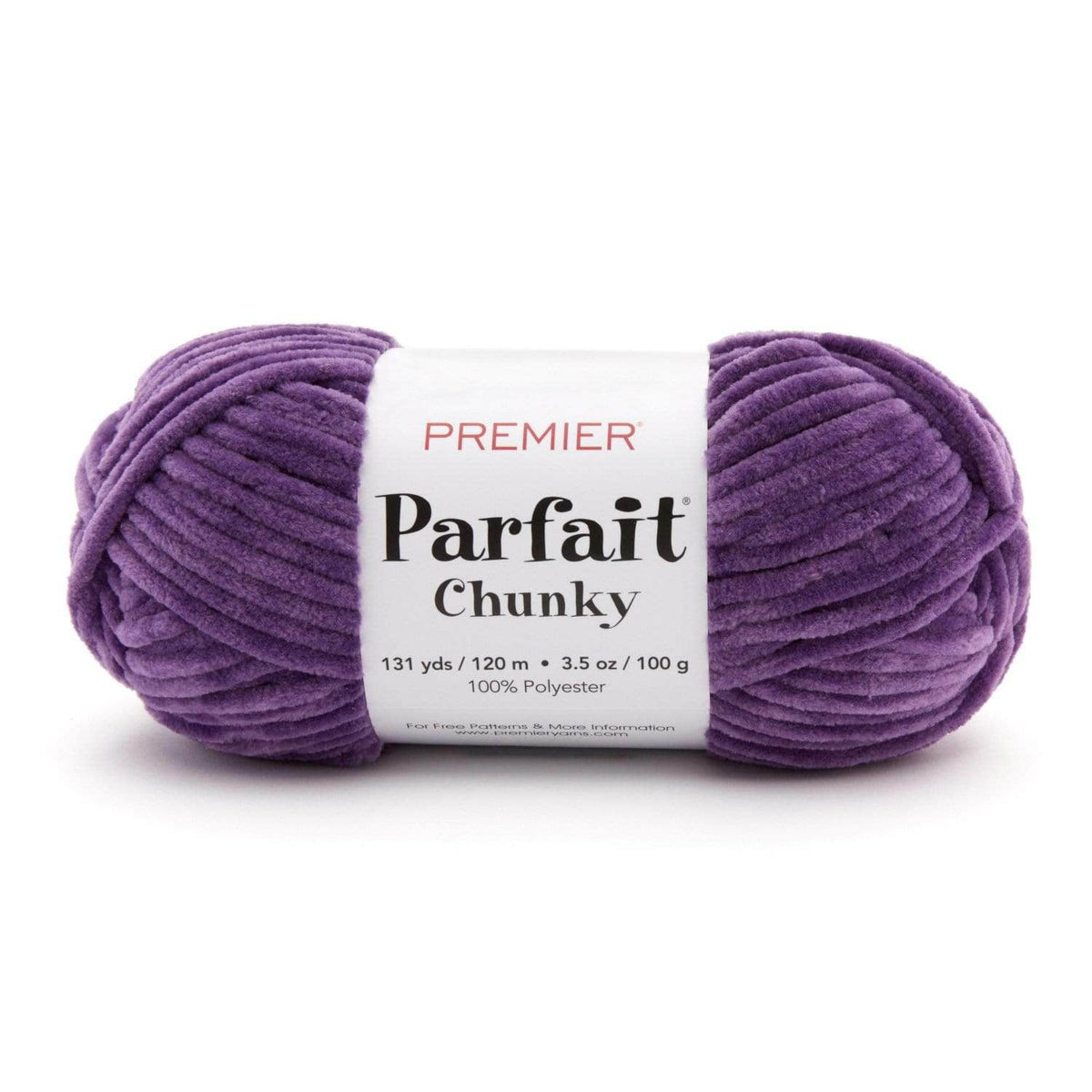 Premier Yarns - Parfait Chunky - 3.5oz 131yds - Super Bulky 6 Weight - Polyester Chenille