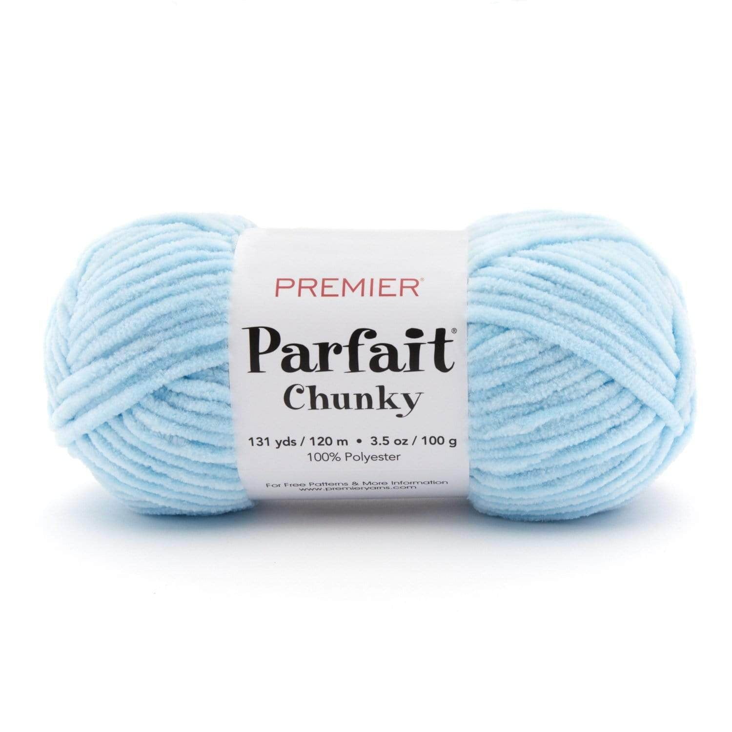 Premier Yarns - Parfait Chunky - 3.5oz 131yds - Super Bulky 6 Weight - Polyester Chenille