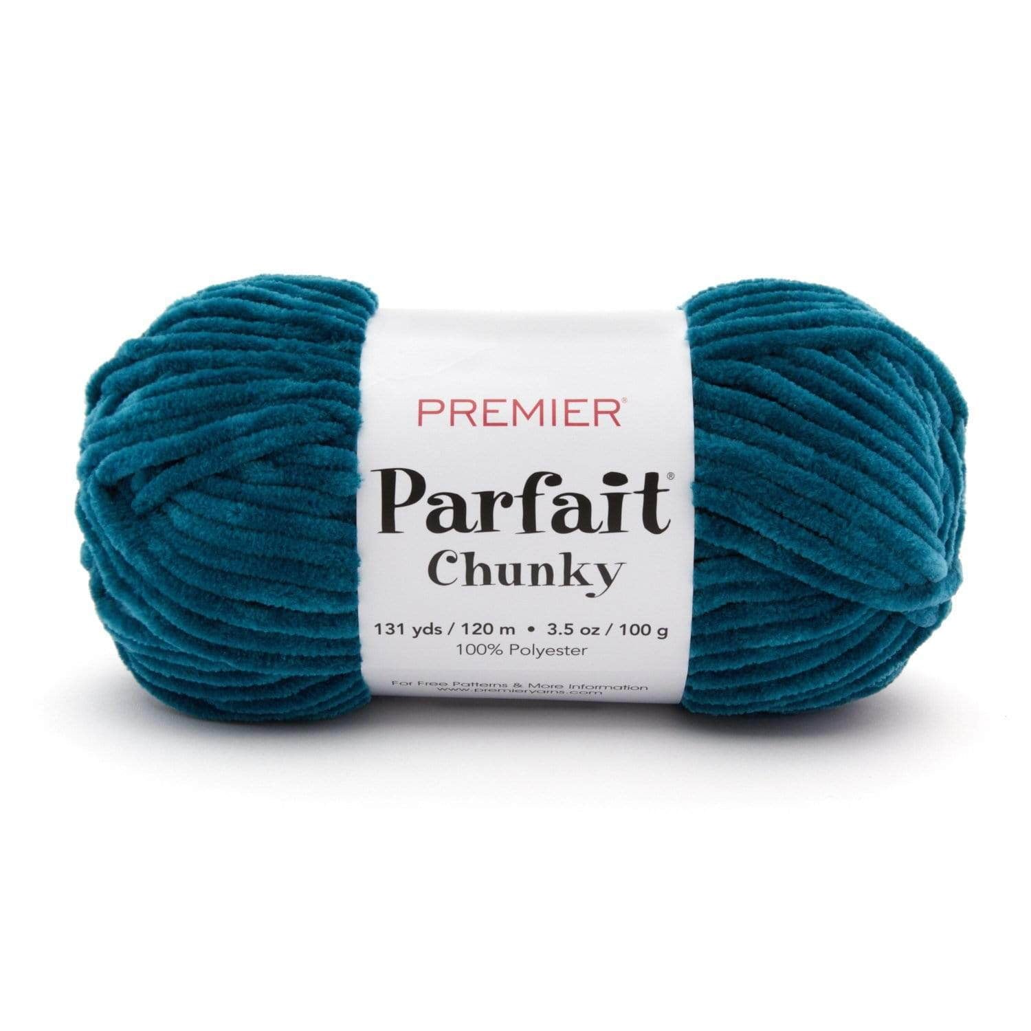 Premier Yarns - Parfait Chunky - 3.5oz 131yds - Super Bulky 6 Weight - Polyester Chenille