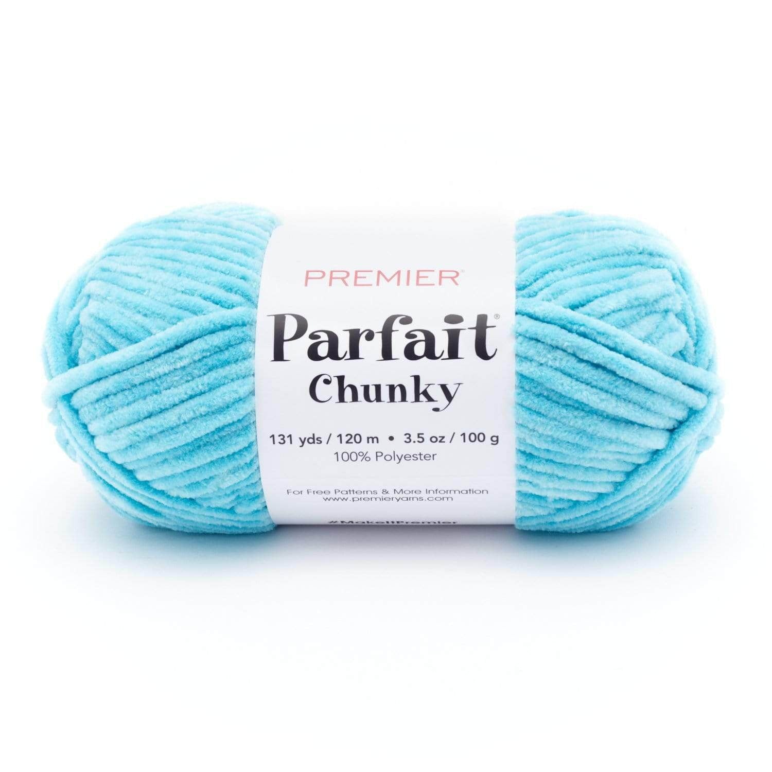 Premier Yarns - Parfait Chunky - 3.5oz 131yds - Super Bulky 6 Weight - Polyester Chenille