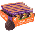 RUSSELL STOVER Halloween Dark Chocolate Coconut Crème Pumpkin, 1.3 oz. (Pack of 18)