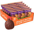 RUSSELL STOVER Halloween Milk Chocolate Peanut Butter Pumpkin, 1.3 oz. (Pack of 18)