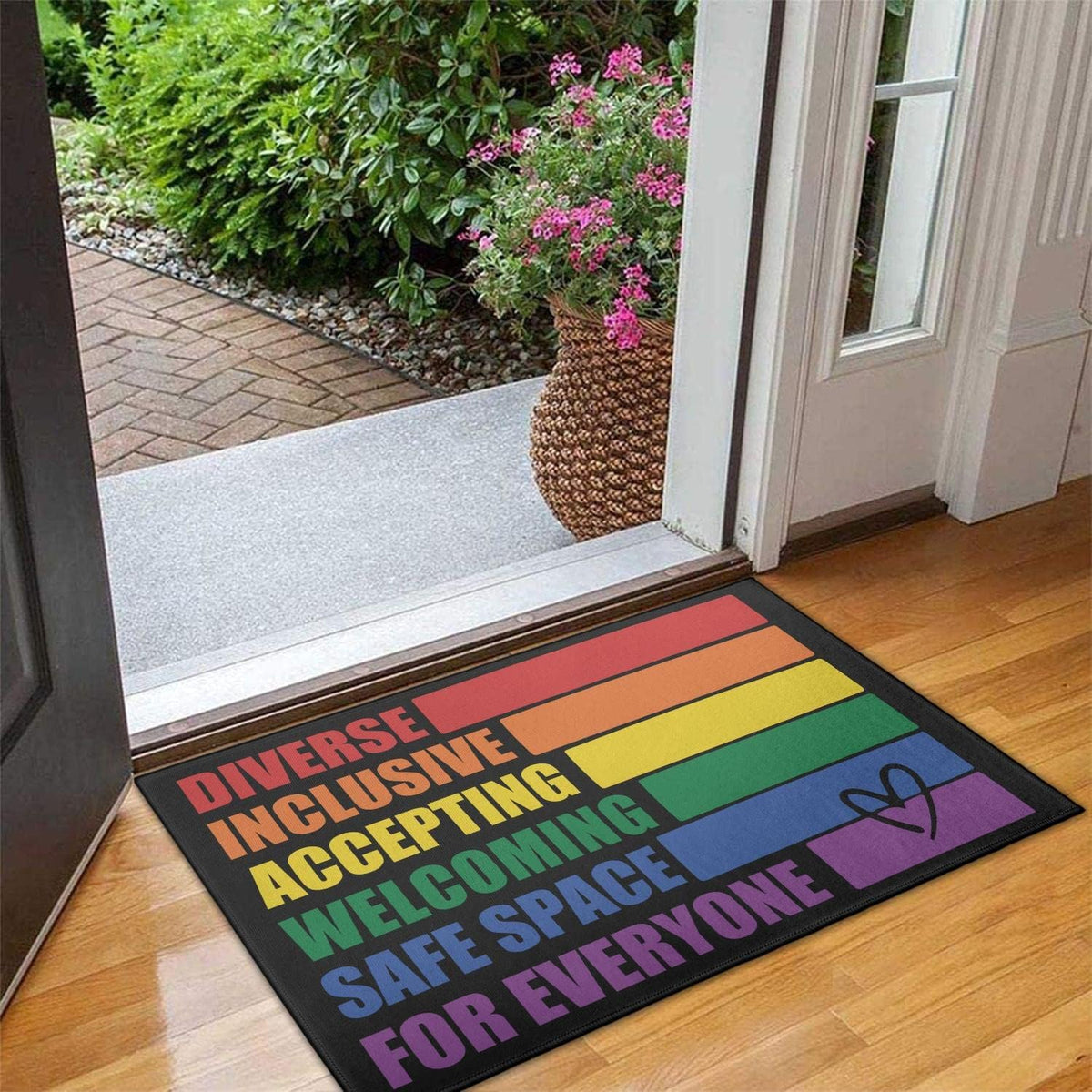 Bear Rugs Tribal Doormat Non-Slip Absorbent Resist Dirt Front Door Mat Machine Washable Welcome Mats Outdoor Inside Floor Rugs for Entryway 30" X 17"…