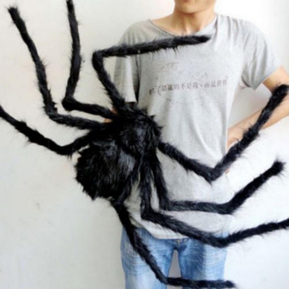 Realistic Hairy Giant Spider, Real Large Spiders for Halloween Outdoor Decoration House Prank Prop