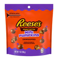 Reese's Unwrapped Chocolate Peanut Butter Creme Mini Pumpkins, Halloween Candy Bag, 7 oz