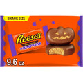 Reese's Milk Chocolate Snack Size Peanut Butter Pumpkins Halloween Candy, Bag 9.6 oz
