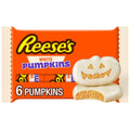 Reese's White Creme Peanut Butter Pumpkins Halloween Candy, Packs 1.2 oz, 6 Count
