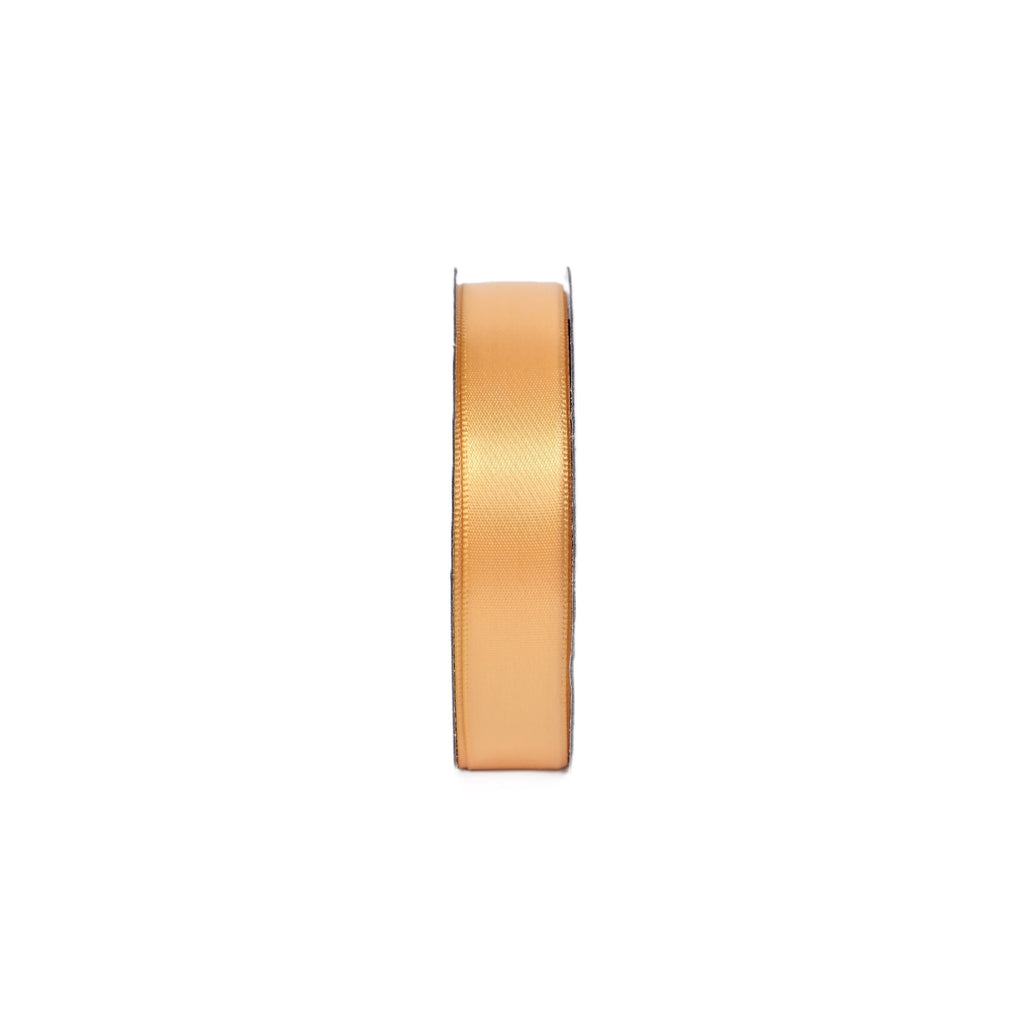 Gwen Studios 5/8" Yellow Gold Satin Ribbon, 6 Yards