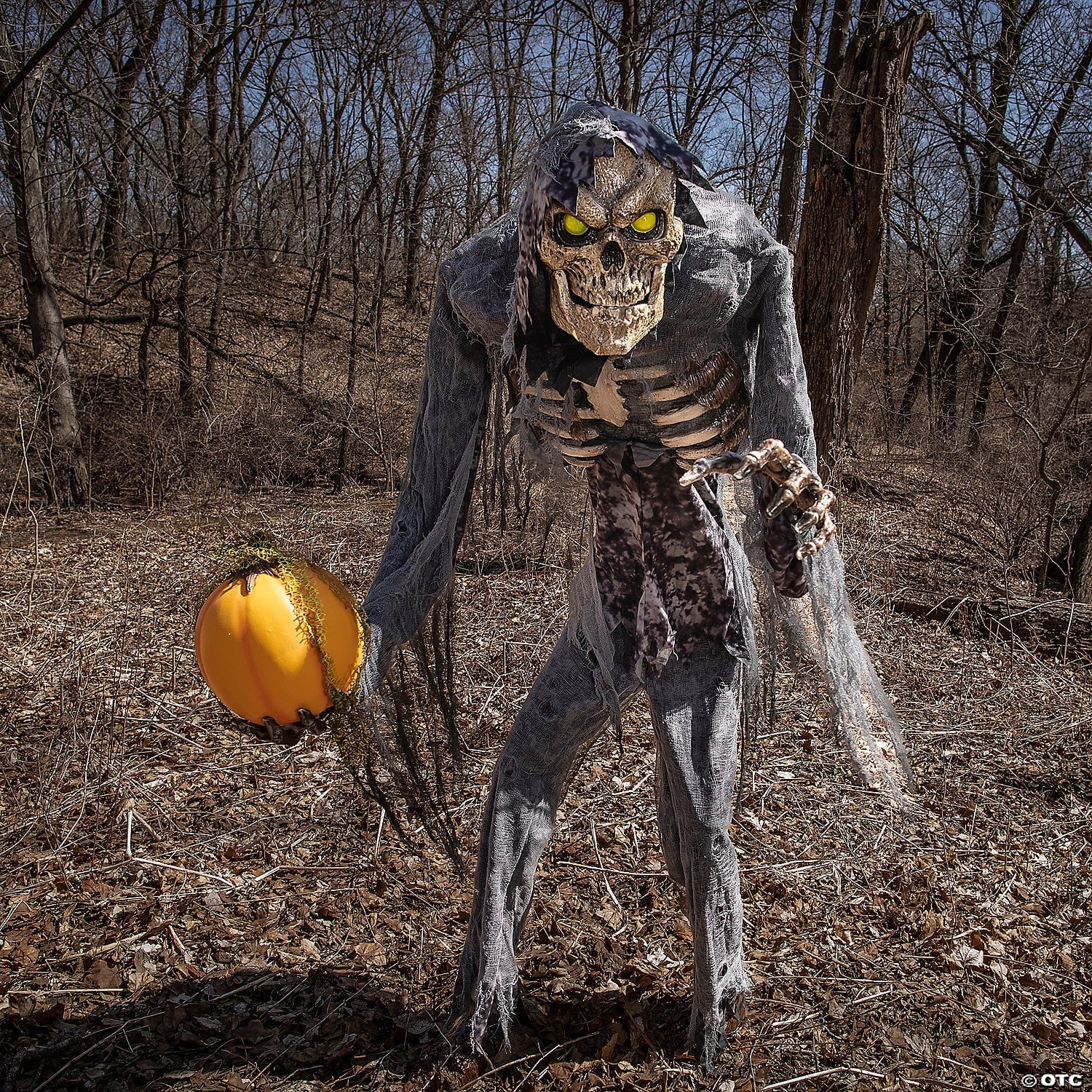 Seasonal Visions Animated Prowling Jack Halloween Decoration - 7 ft