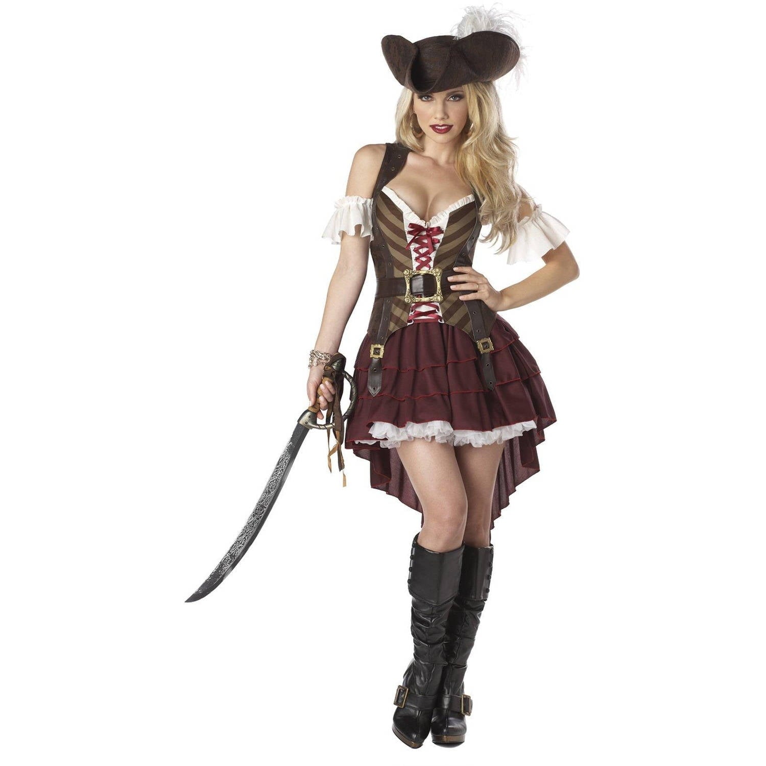 California Costumes, Sexy Swashbuckler, Women's Costume, X-Small