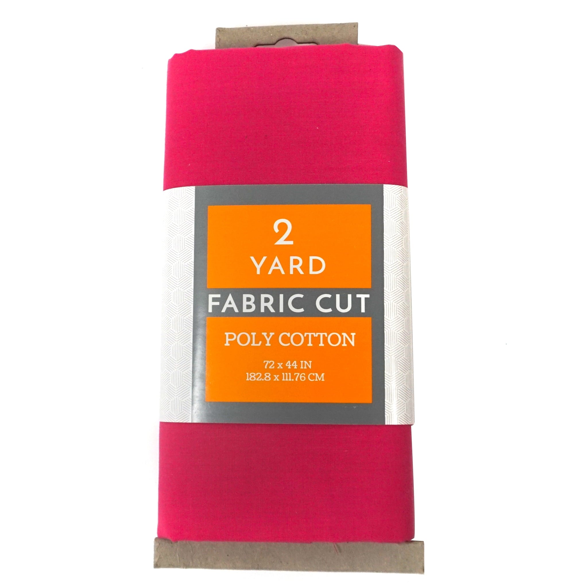 Shason Textile 45" (2 Yards Cut) Craft Projects Quilting Poly Cotton Fabric, Red