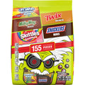 Snickers, Skittles Gummies & More Halloween Candy Variety Pack - 155 Ct Bulk Bag