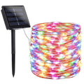 Solar String Lights for Outdoor,99ft 300 LED Bright Copper Wire Fairy Lights Waterproof Solar Lights with 8 Modes for Tree Garden Party Wedding Christmas Decor (Multicolor)