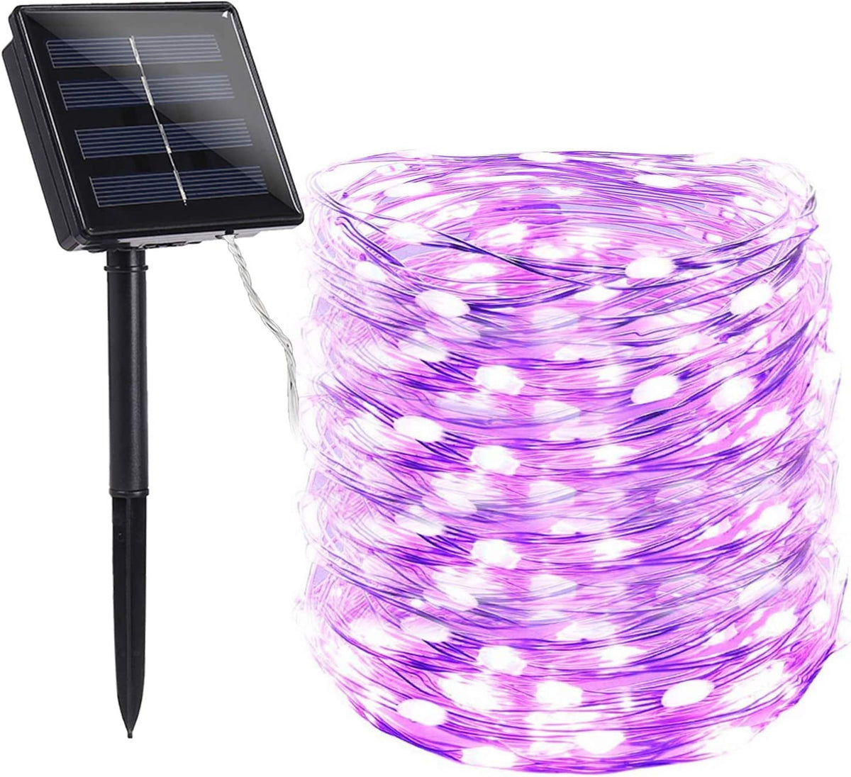 Solar String Lights for Outdoor,99ft 300 LED Bright Copper Wire Fairy Lights Waterproof Solar Lights with 8 Modes for Tree Garden Party Wedding Christmas Decor (Multicolor)