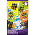 SOUR PATCH KIDS Soft & Chewy Halloween Candy Variety Pack, Bulk Candy, 250 Trick or Treat Bags