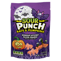 Sour Punch Bats and Pumpkins Halloween Candy 9oz Bag