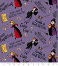Springs Creative 18" x 21" Cotton Hocus Pocus Trouble Brewing Precut Sewing & Craft Fabric, Multi-color