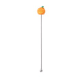 Stainless Steel Mixing Spoon for Cocktails – Halloween Barware, 304 Food - Grade Stirring Rod with Ghost, Witch Hat, Bat & Pumpkin Designs,Orange