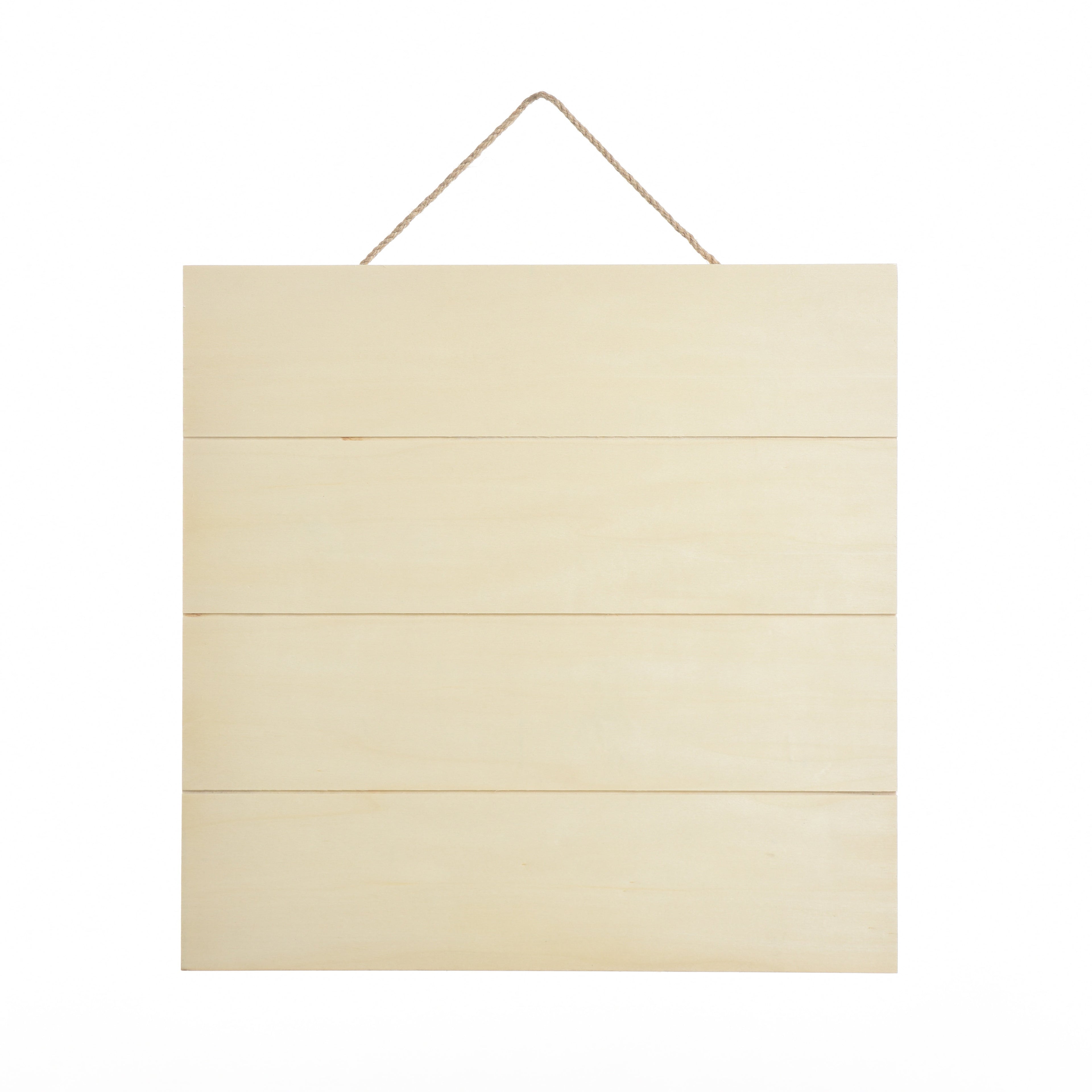 Stylecraft 15.75" Square Unfinished Wood Plaque (1 Each)