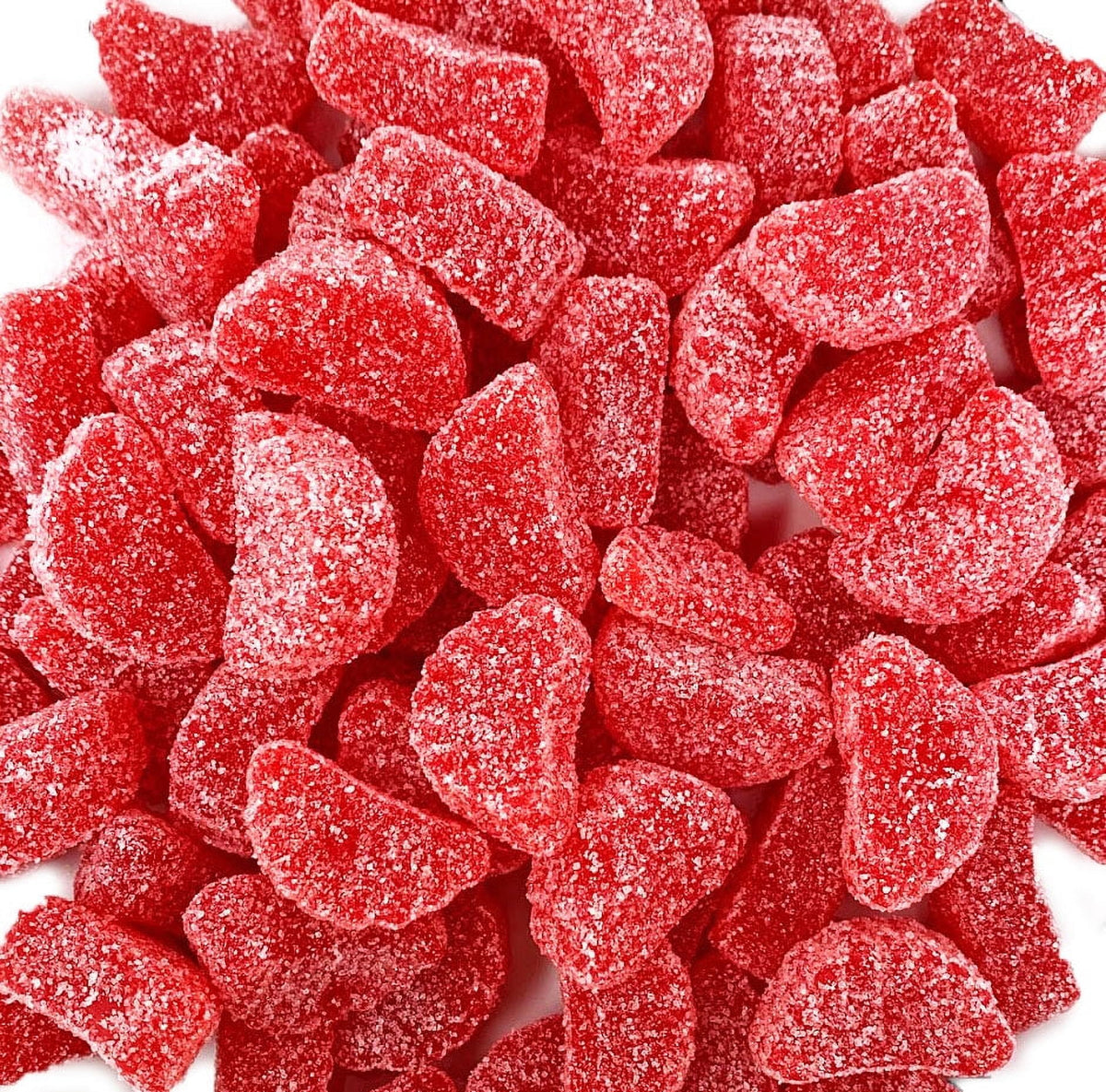 SweetGourmet Jelly Cherry Slices Bulk Candy | 1 Pound