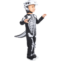 Skeleton Dino Halloween Costume for Toddler, Size 2T, by Way to Celebrate