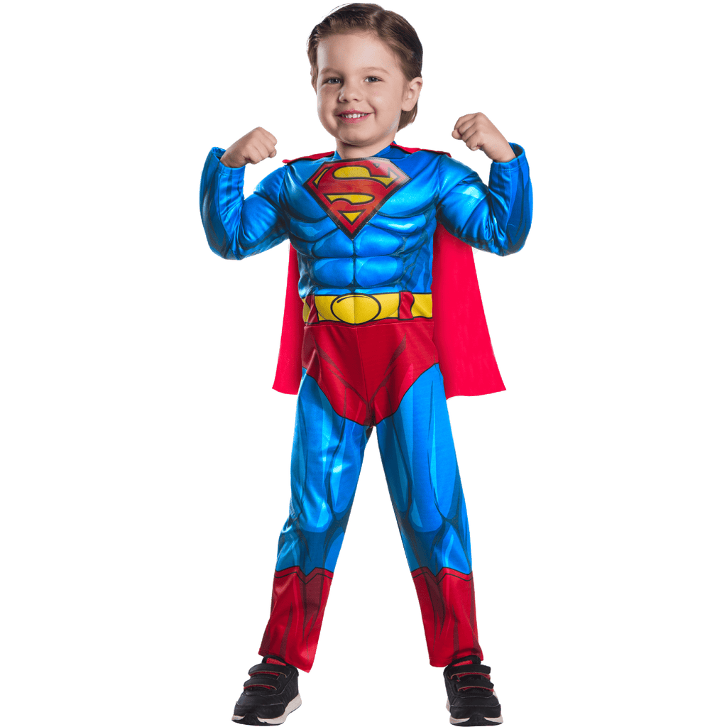 DC Superman Halloween Costume for Toddler, Size 2T, by Rubies
