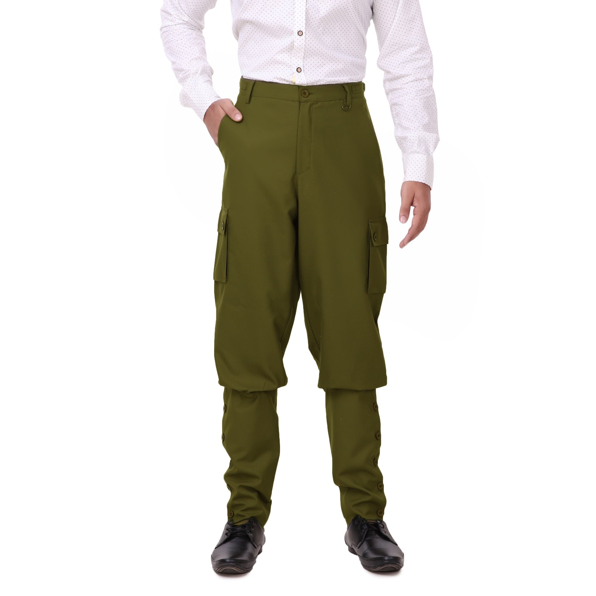 ThePirateDressing Men's Victorian Steampunk Costume Airship Pants Trousers