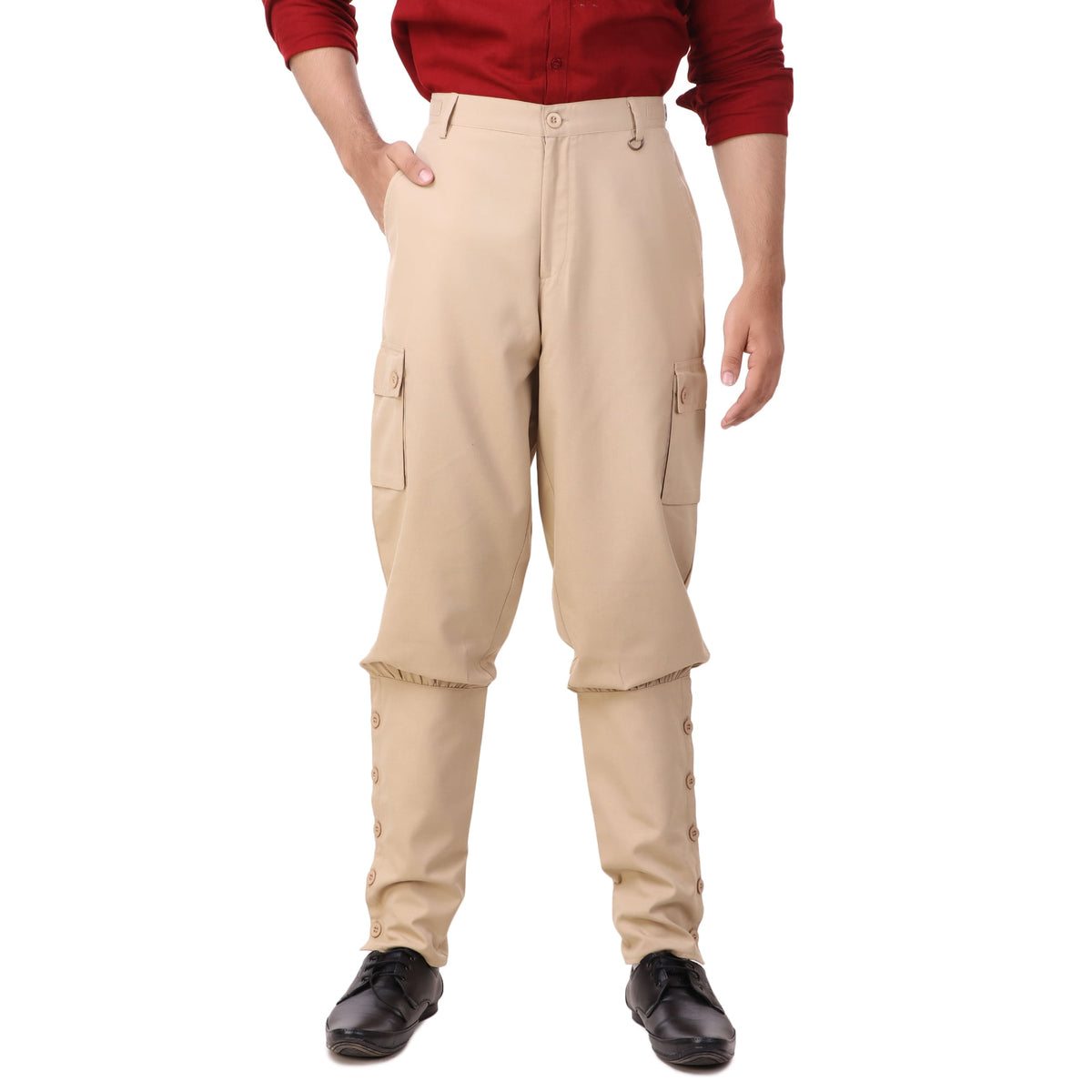 ThePirateDressing Men's Victorian Steampunk Costume Airship Pants Trousers