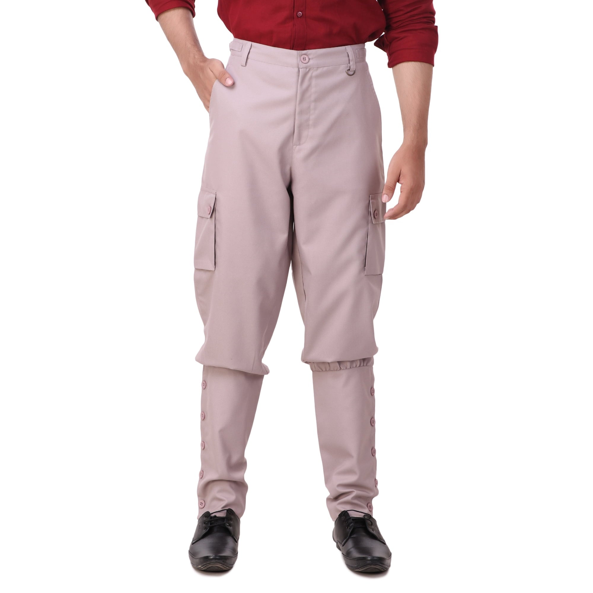 ThePirateDressing Men's Victorian Steampunk Costume Airship Pants Trousers