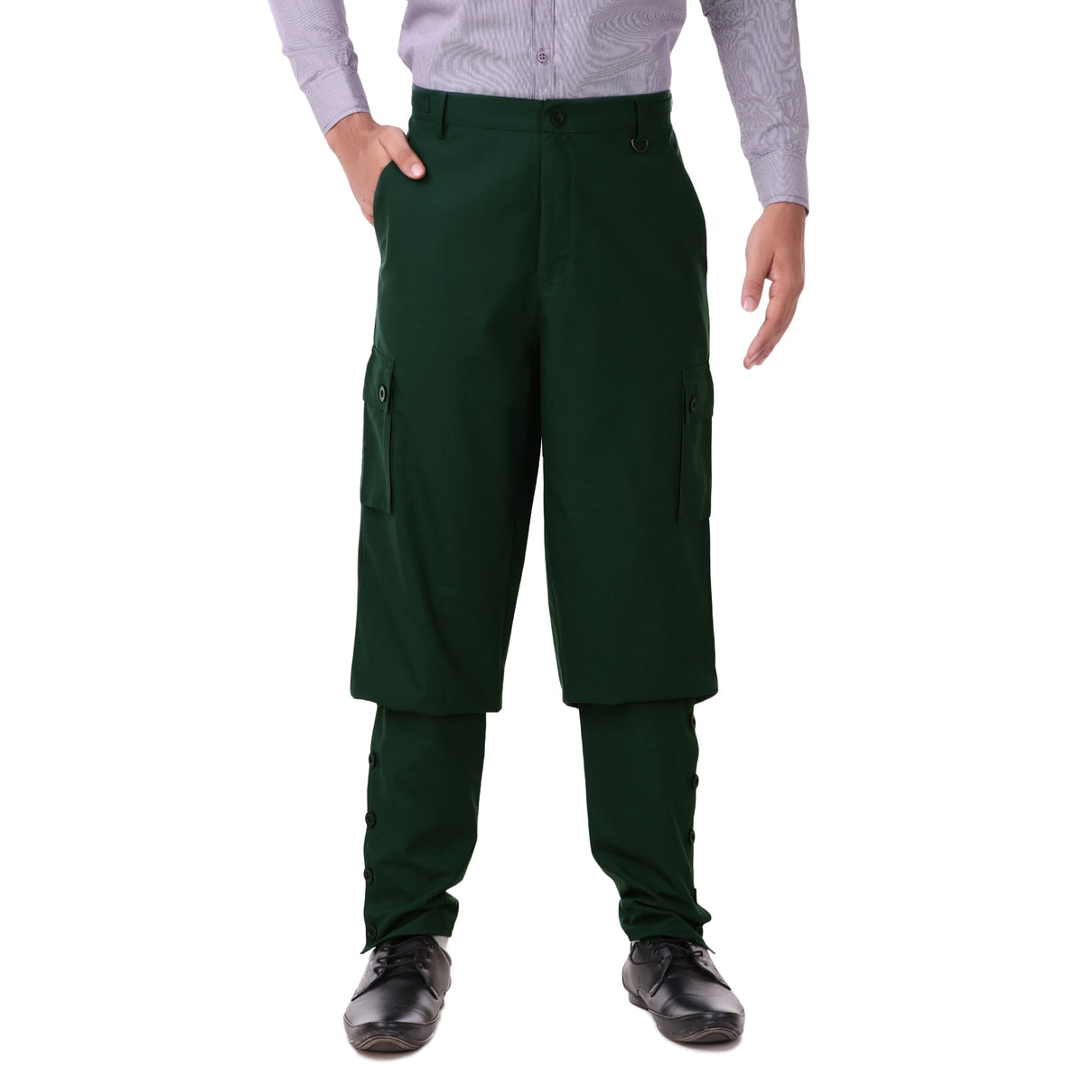 ThePirateDressing Men's Victorian Steampunk Costume Airship Pants Trousers