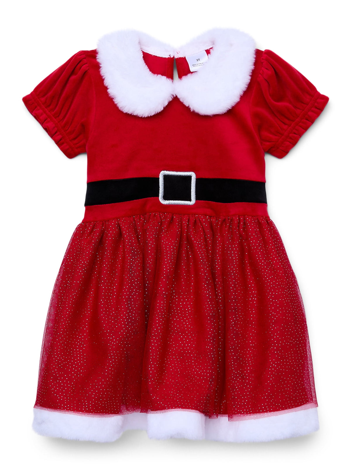 Toddler Girl Elf Velour Cosplay Dress, Sizes 12M-5T