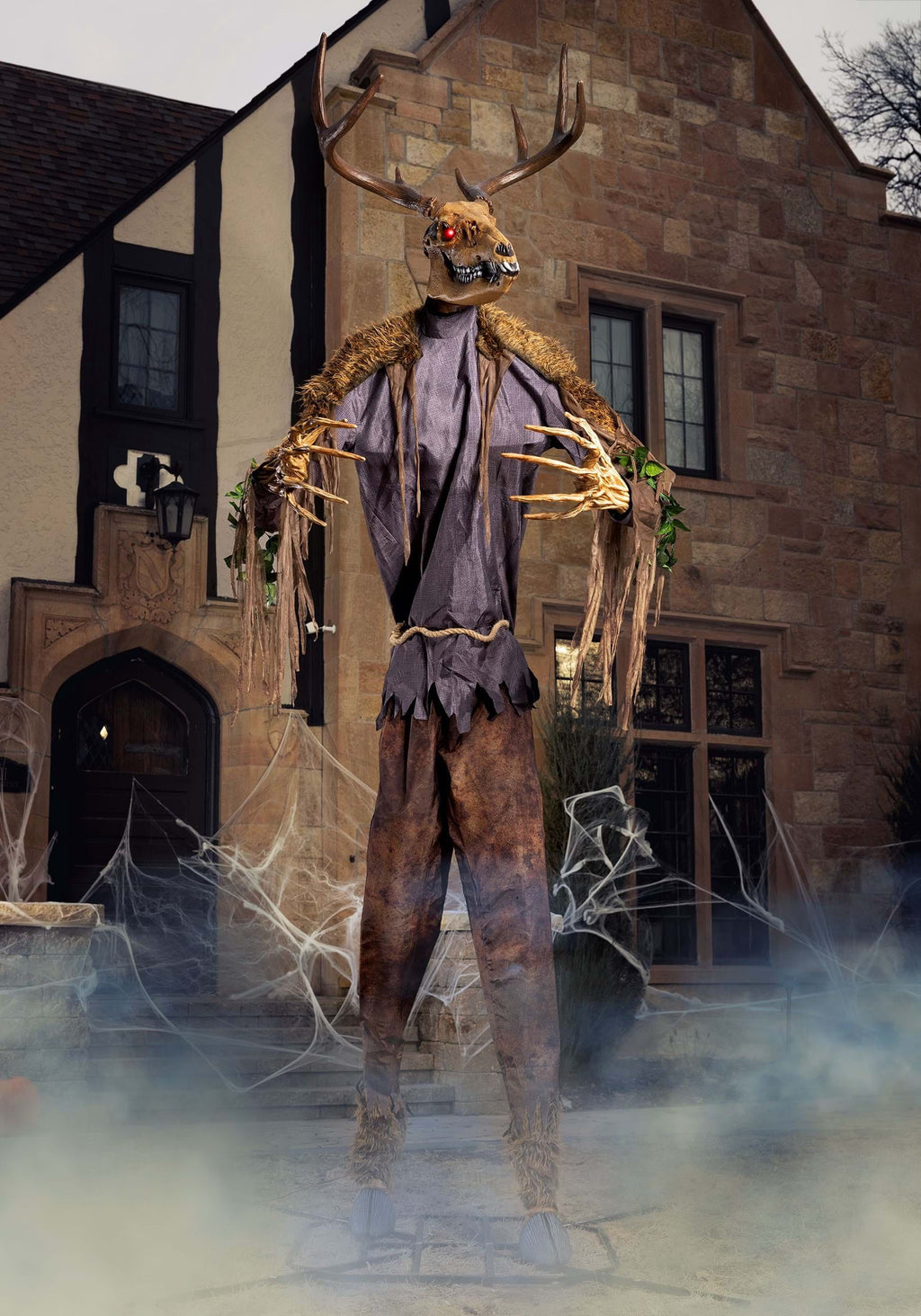 Towering Wendigo Animated Halloween Decoration