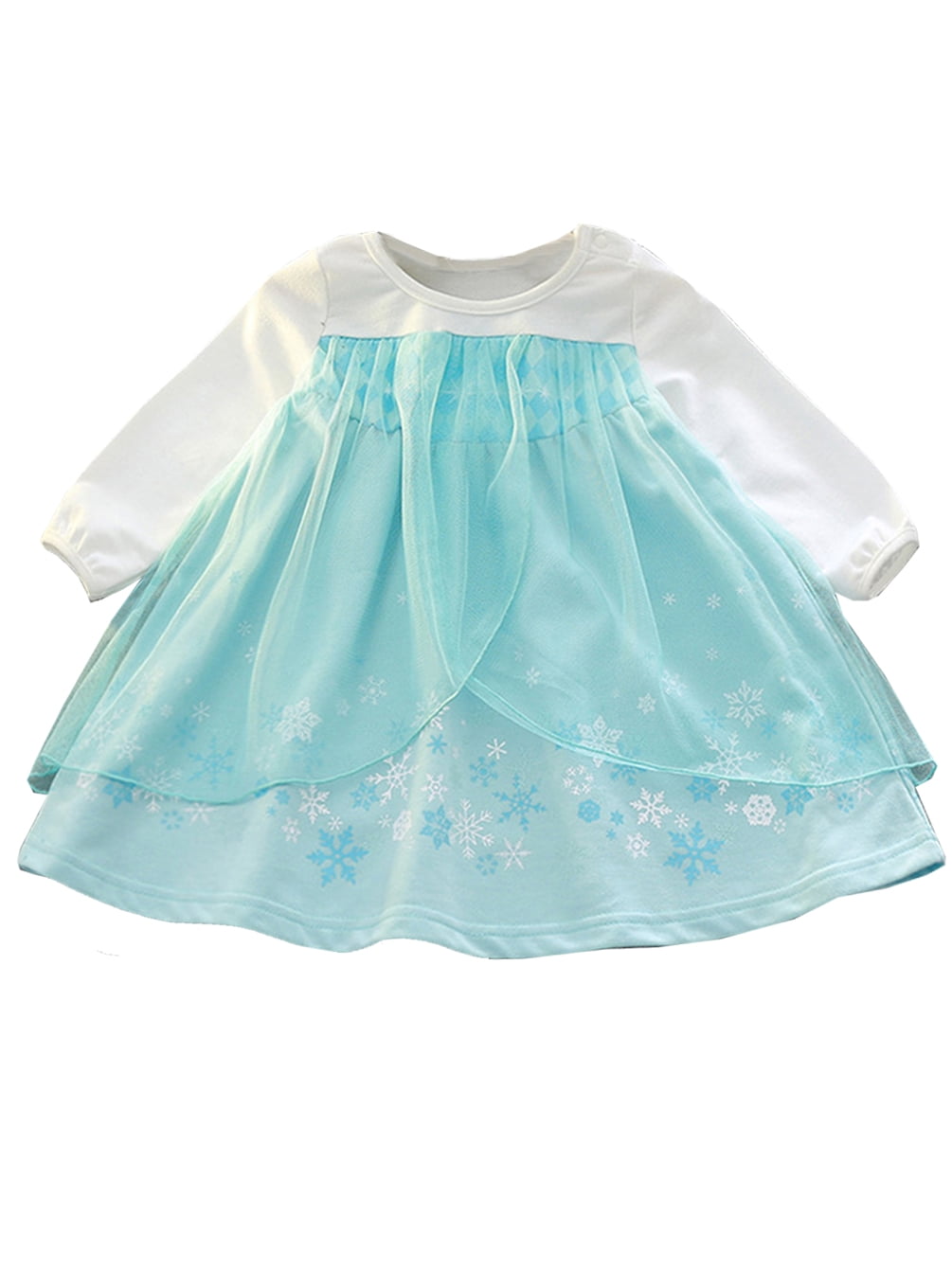 WIBACKER 1-6Y Toddler Girls Princess Costumes Dresses Fancy Dress Up Clothes for Halloween Party Cosplay, Christmas Gift