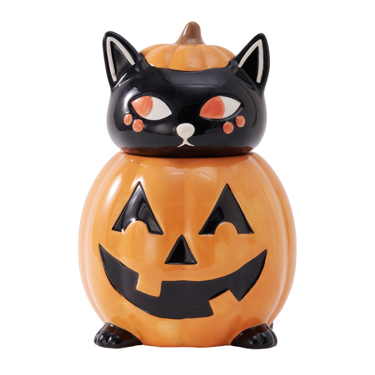 Way to Celebrate Halloween Ghost Dog Ceramic Cookie Jar