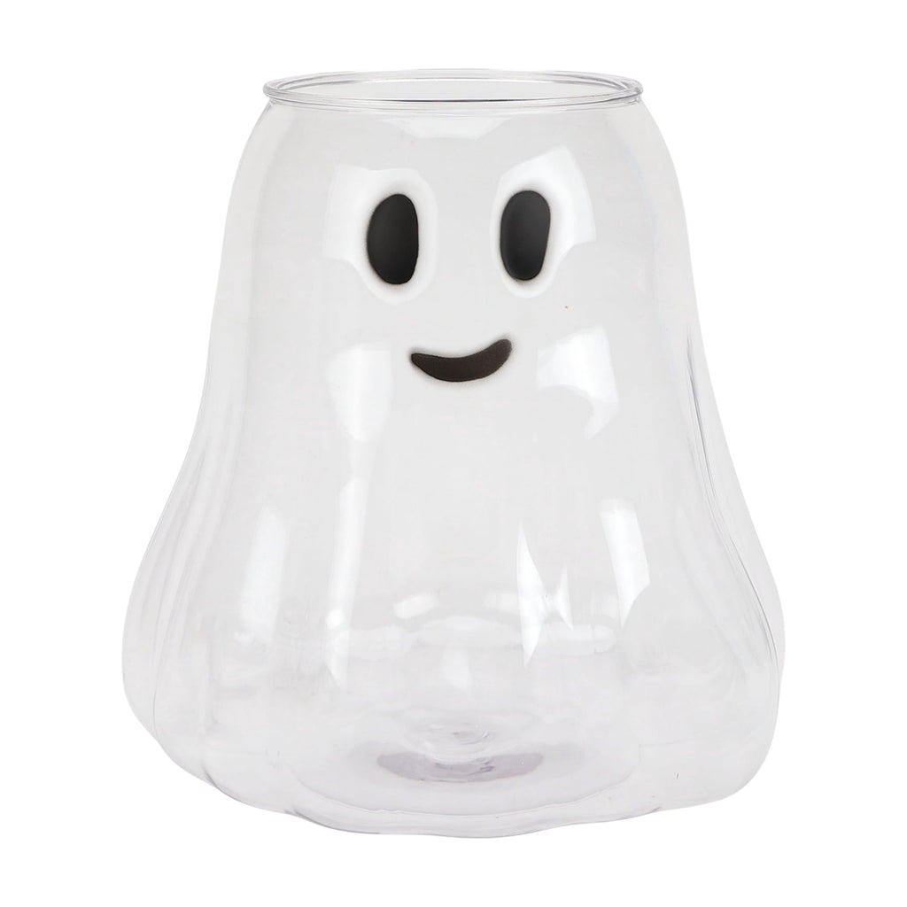 Way to Celebrate Halloween Clear Iridescent Acrylic Ghost Bucket, 4.5 qt