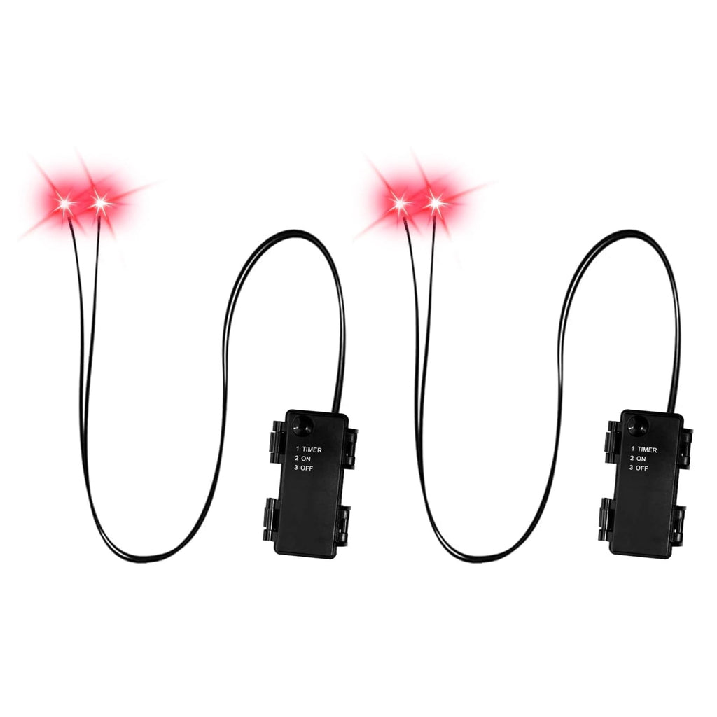 Waterproof LED Glowing Eyeball Lights Halloween Decoration Set Of 2 For Outdoor Themed Event And Property