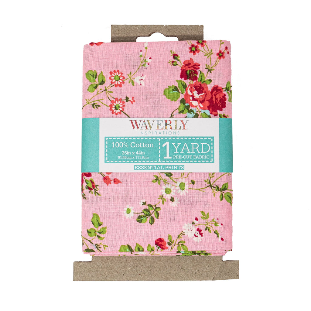 Waverly Inspirations 1 Yard Cut 100% Cotton Print Fabric, Vine Crntn, 44 in Wide, for Quilting & Sewing