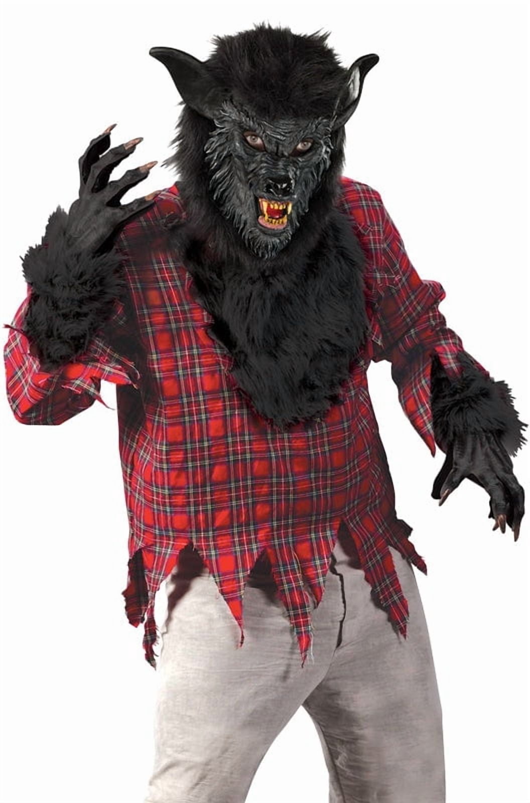 Fun World Werewolf Men's Halloween Fancy-Dress Costume for Adult, One Size