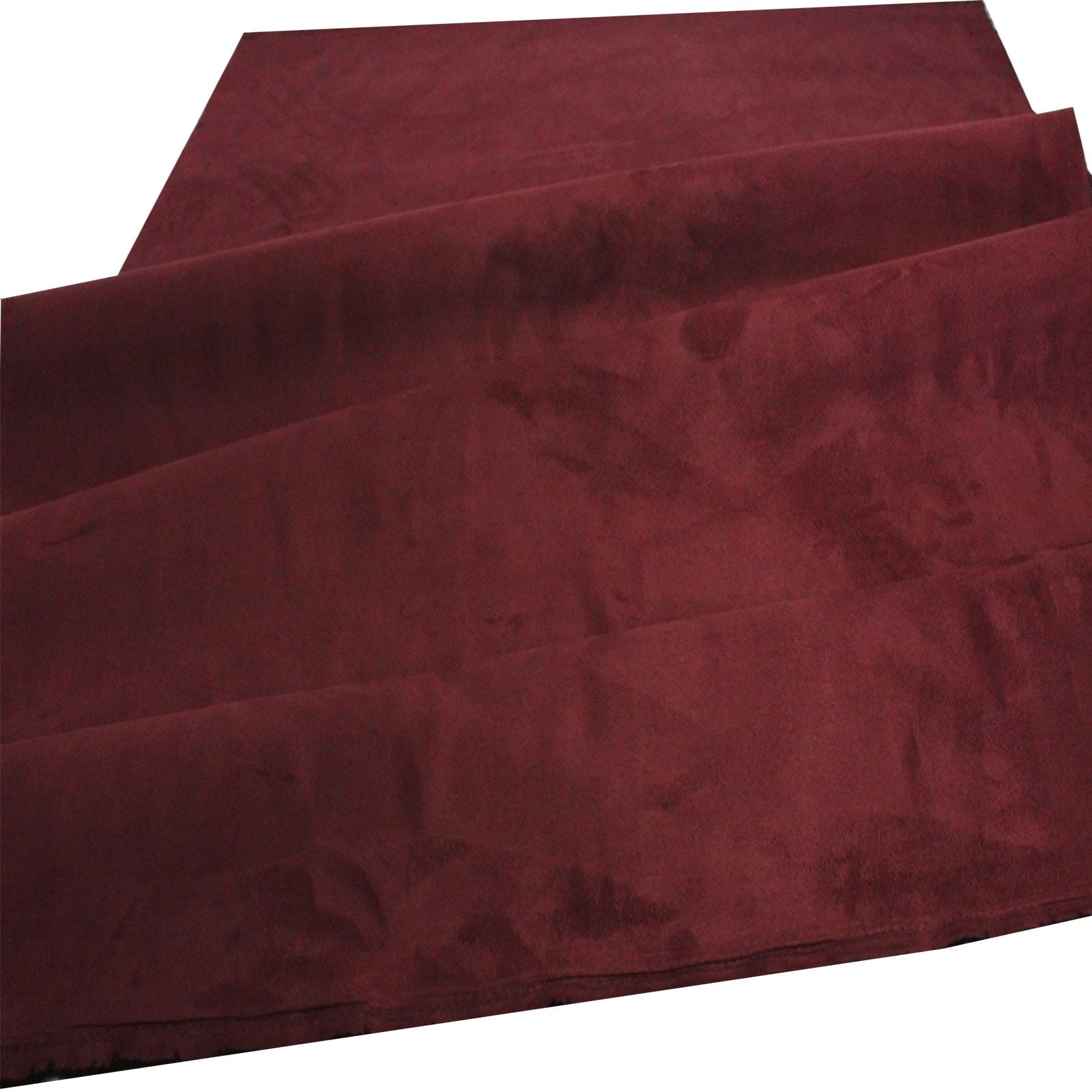 Mybecca Suede 58" Width - 100% Polyester Faux Craft Fabric By the Yard - Color: Black