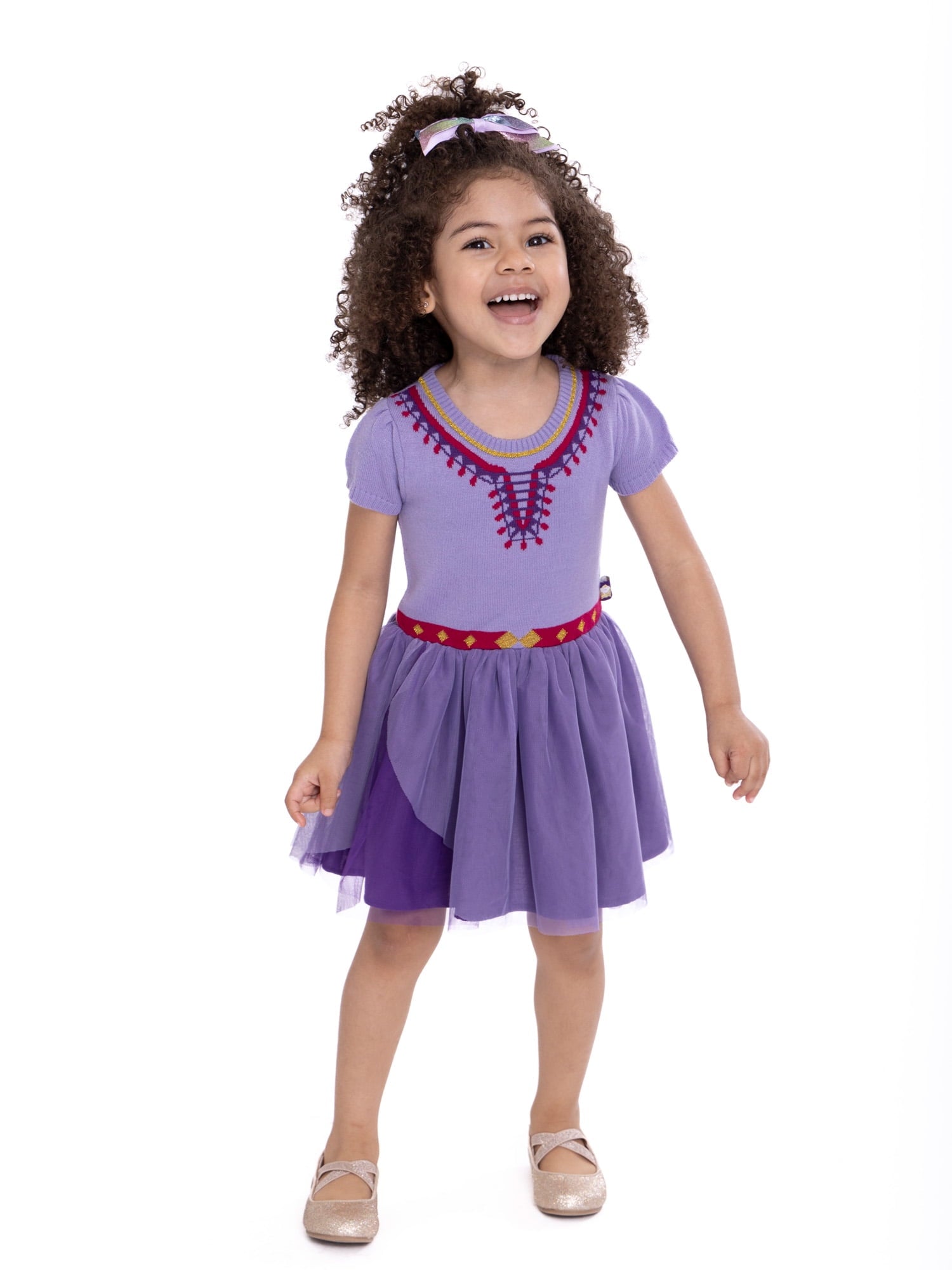 Toddler Girl Elf Velour Cosplay Dress, Sizes 12M-5T