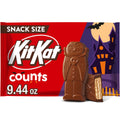 KIT KAT® Milk Chocolate Wafer Snack Size Counts, Halloween Candy Bag, 9.44 oz