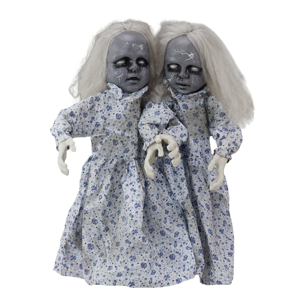 Zimtown Halloween Animatronic Outdoor Decoration, Animatronic Dolls Walking Around,3FT